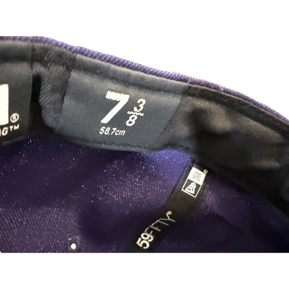 Detroit Pistons Hat Cap Fitted Mens 7 3/8 NBA Hardwood Classics 59FIFTY New Era - Picture 7 of 7